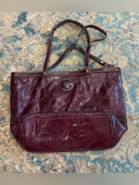 Coach Purse in Plum
